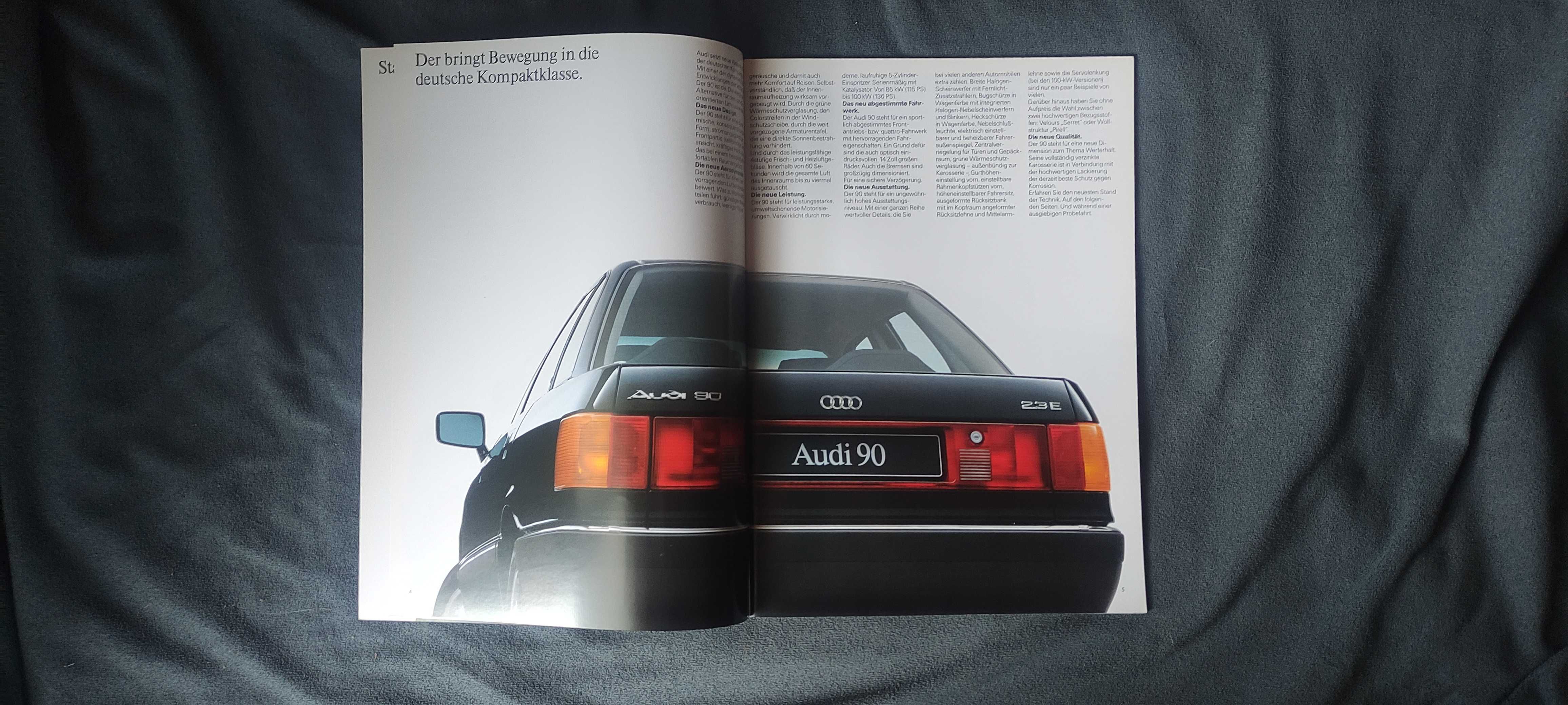 Prospekt Audi 90