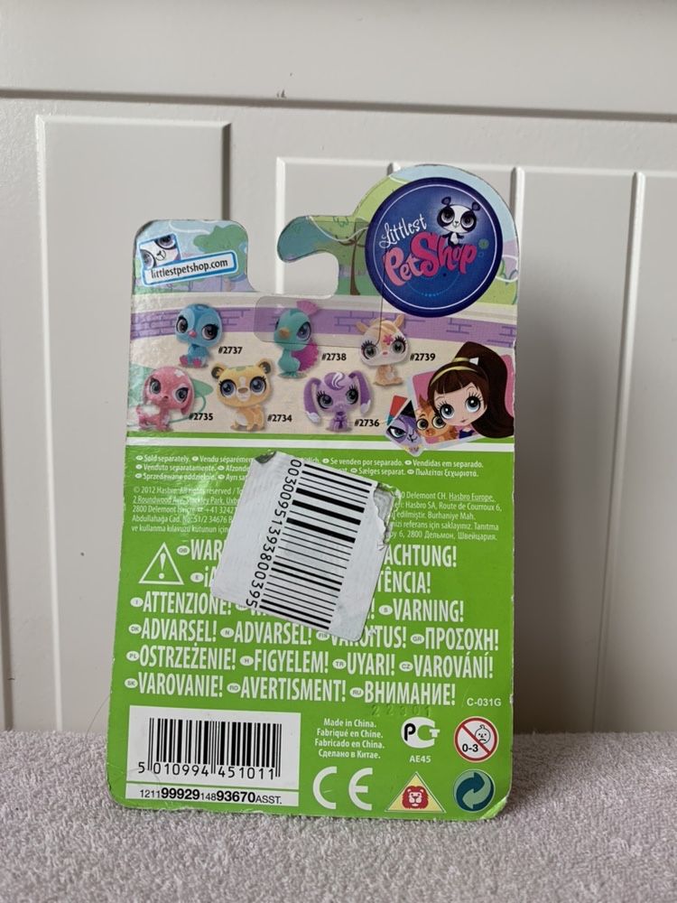 Littlest Pet Shop LPS pies piesek jamnik nowy różowy