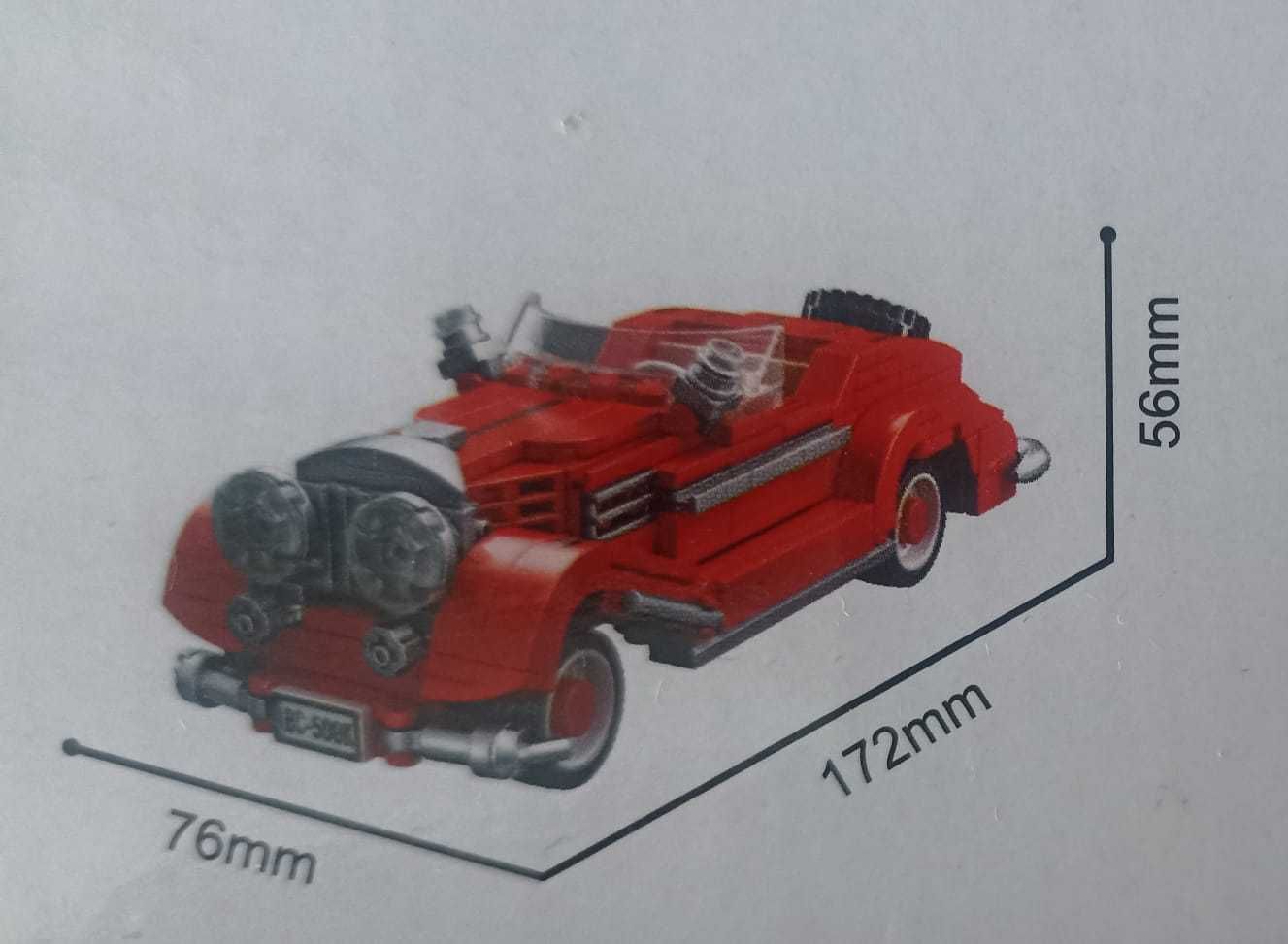Klocki konstrukcyjne samochód zabytkowy 334 el.