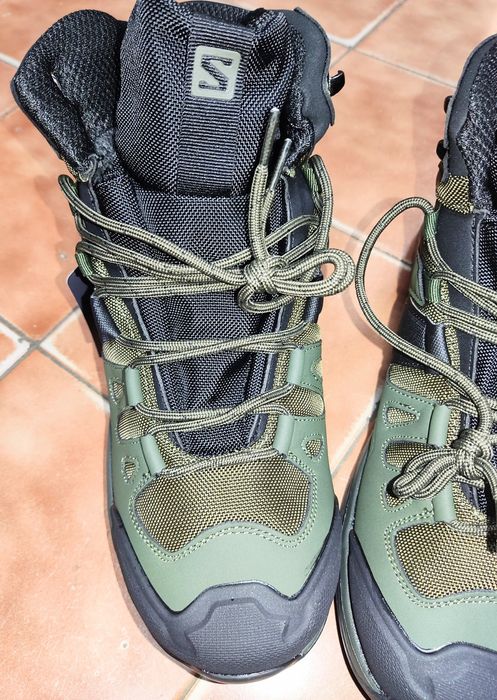 Ботинки зимние Salomon sen deni ,мех шерсть, тактика,армия,охота,ры