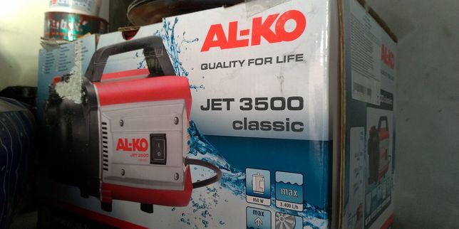 Насос садовий AL-KO Jet 350 и гидроконтроллер