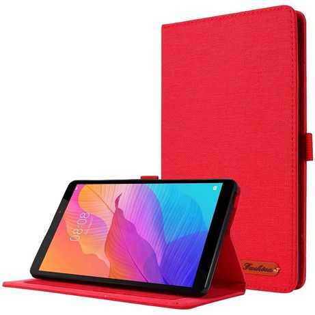Чехол Cloth Pattern Case для Huawei MatePad T8 8.0 Red