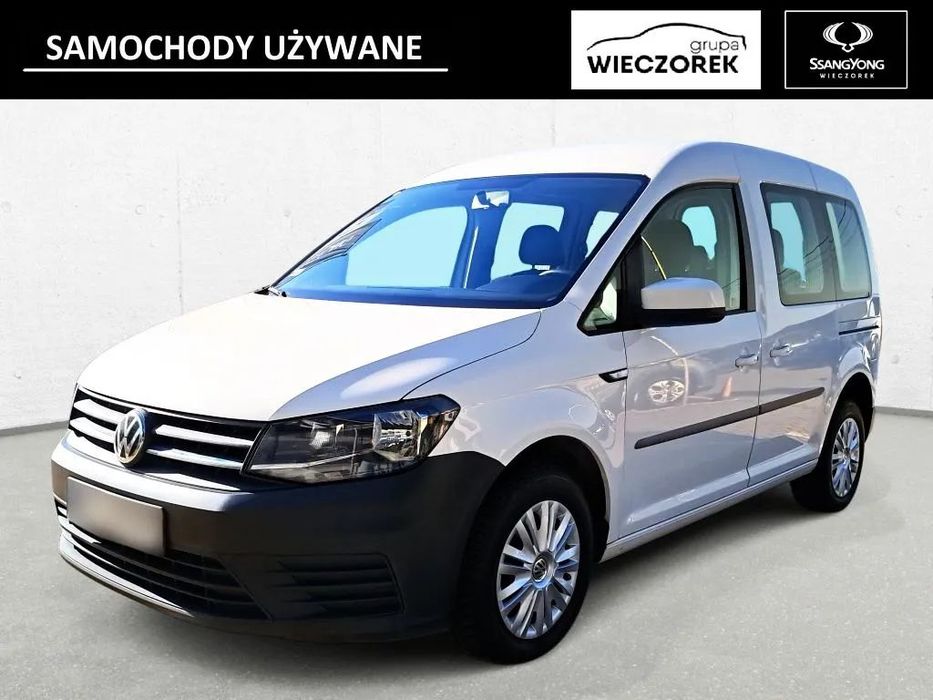 Volkswagen Caddy Salon Polska, Rok 2019, Hak, FV VAT ! ! !