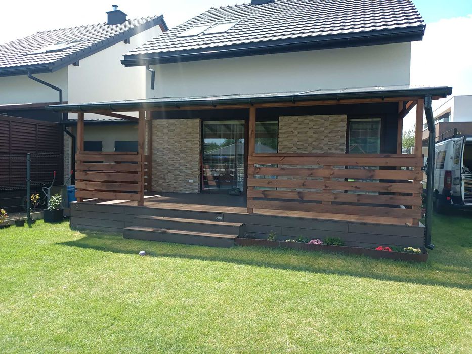 Taras zadaszenia tarasu