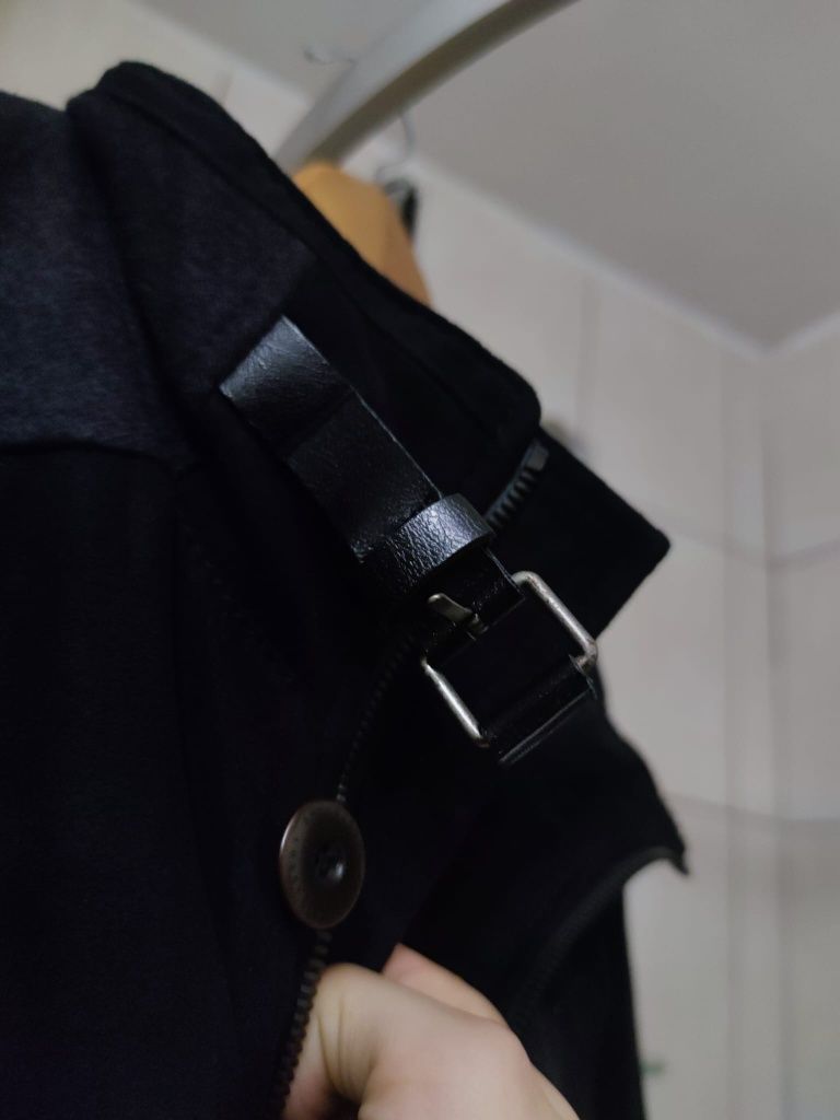 Kurtka parka Bugatti płaszcz płaszczyk męski classic XL szary siwy cza