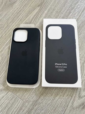 Capa preta em silicone - Apple (original) - iPhone 13 Pro