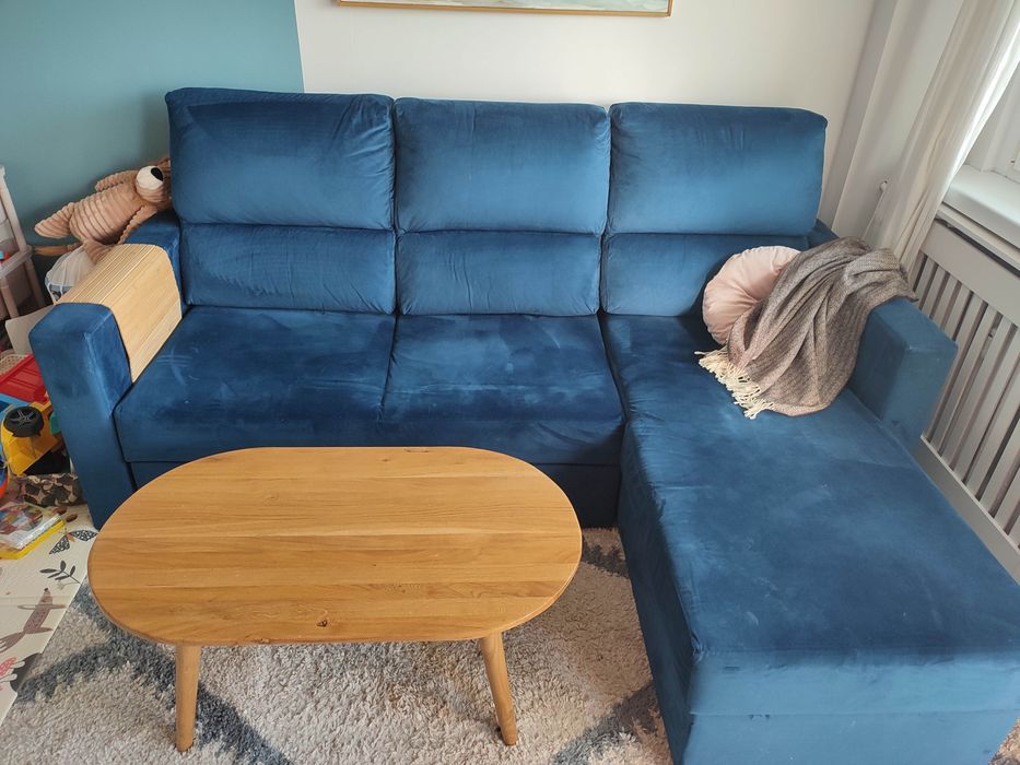 Sofa narożnik BRW Morant navy blue
