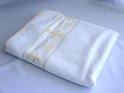 Крижмо для хрещення Крестильное полотенце Плед Крыжма 100% хлопок