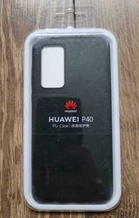 Etui Huawei PU Protective Cover do Huawei P40 nowe czarny