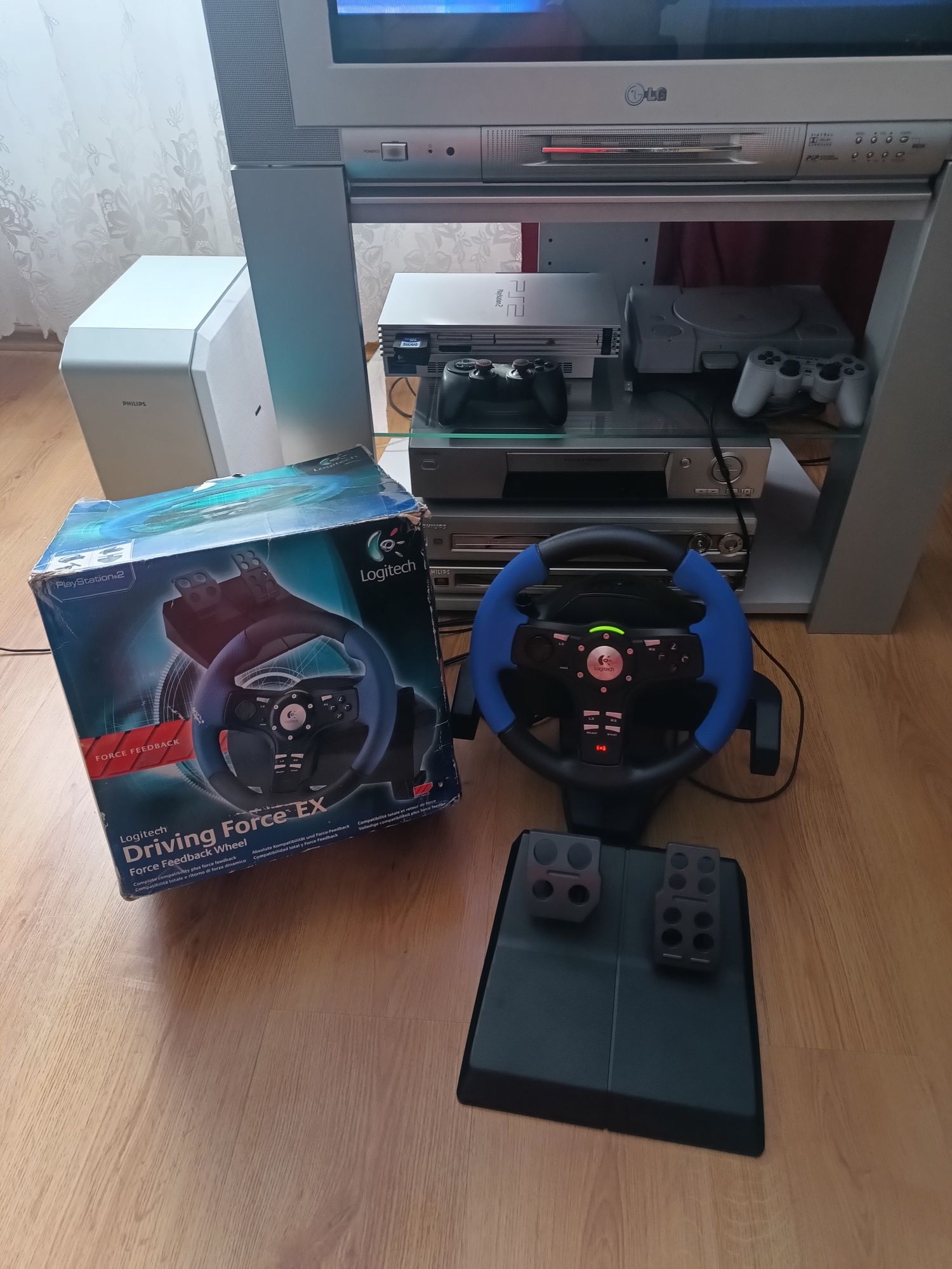 Logitech Driving Force EX PlayStation 2