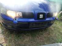 Zderzak przód Seat Toledo II Leon I spryski pod xenon, halogeny, gril
