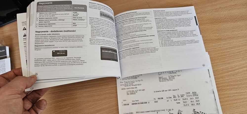 Nagrywarka dvd/HDD RH487H