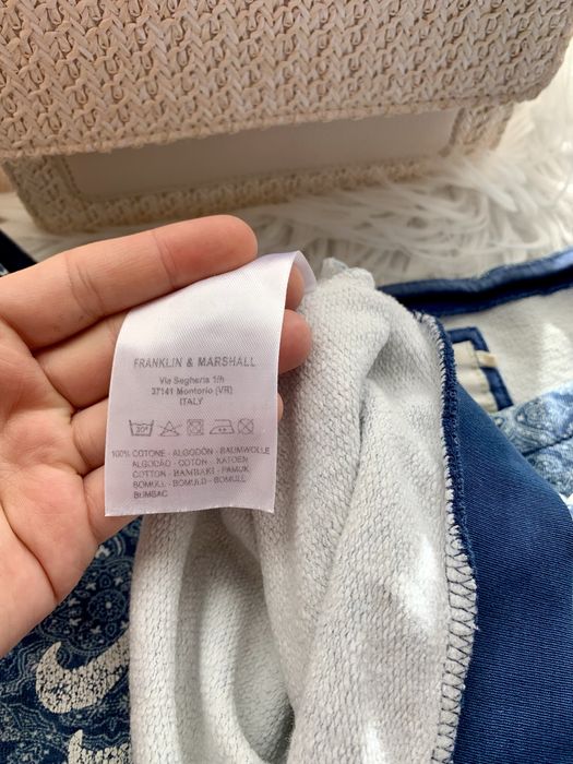 Bawełniana bluza Vintage (M) Franklin Marshall