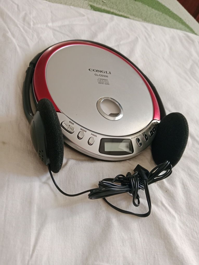Durabrand CD player com auriculares incluídos