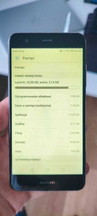 Huawei Nova (CAN-L11) — sprawny, “do drobnych prac”, z ładowarką