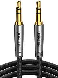 UGREEN Kabel Audio 3.5mm Męski na Męski Aux Kabel Nylonowy 1m