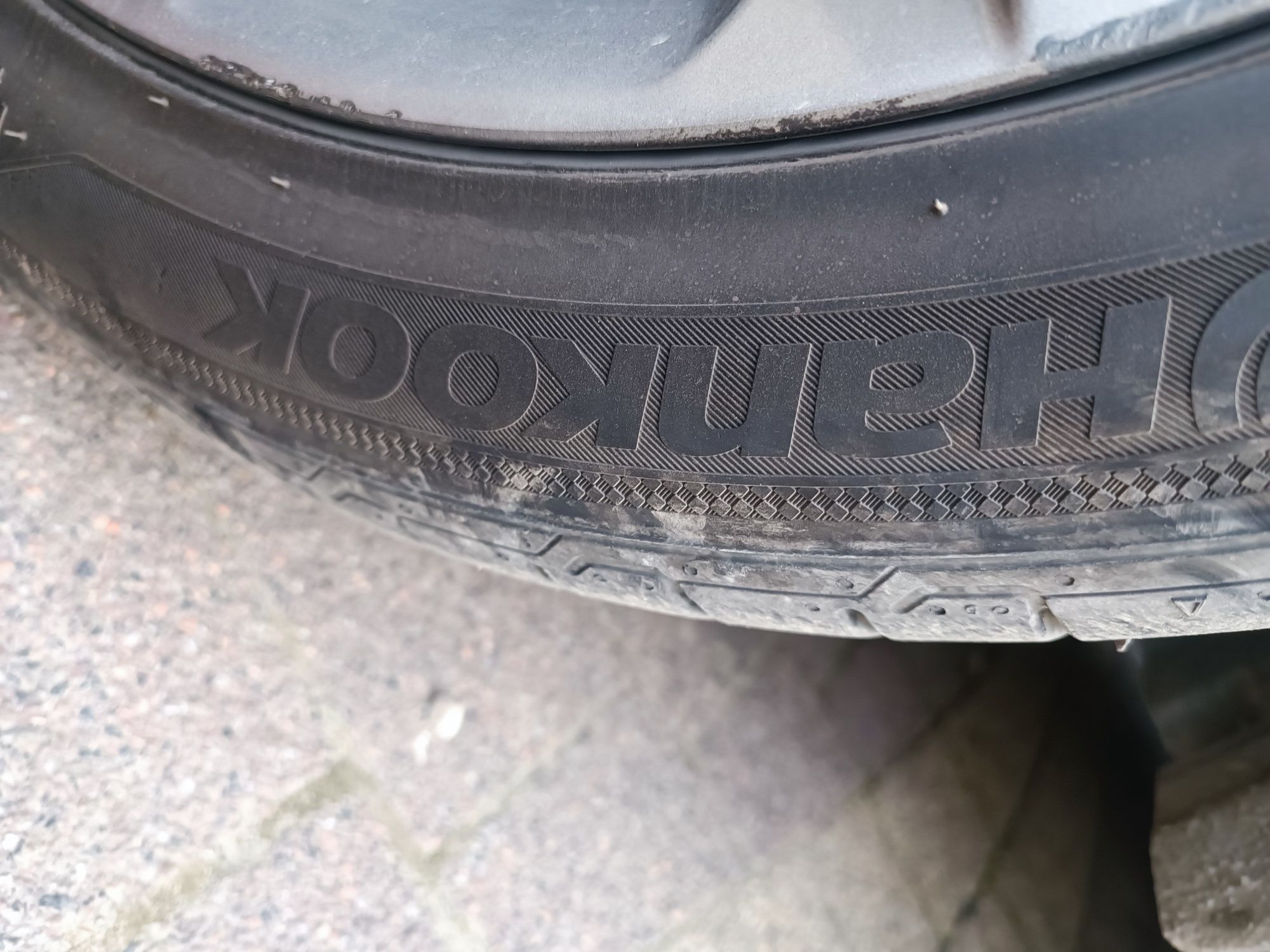 Alufelgi 5x108 18 z oponami Hankook 235/45/18 Nowe