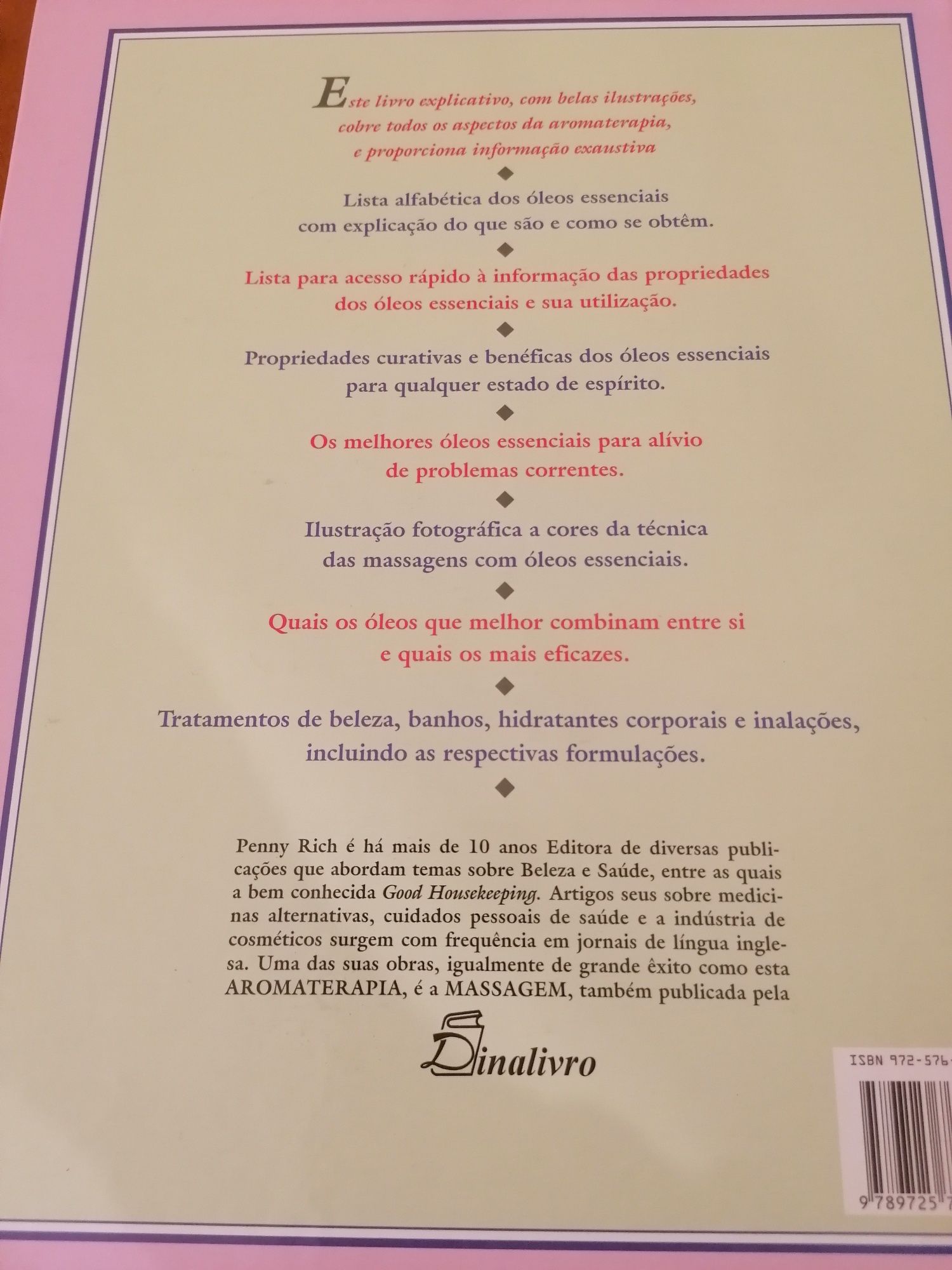 Livro Aromaterapia Prática - por estrear