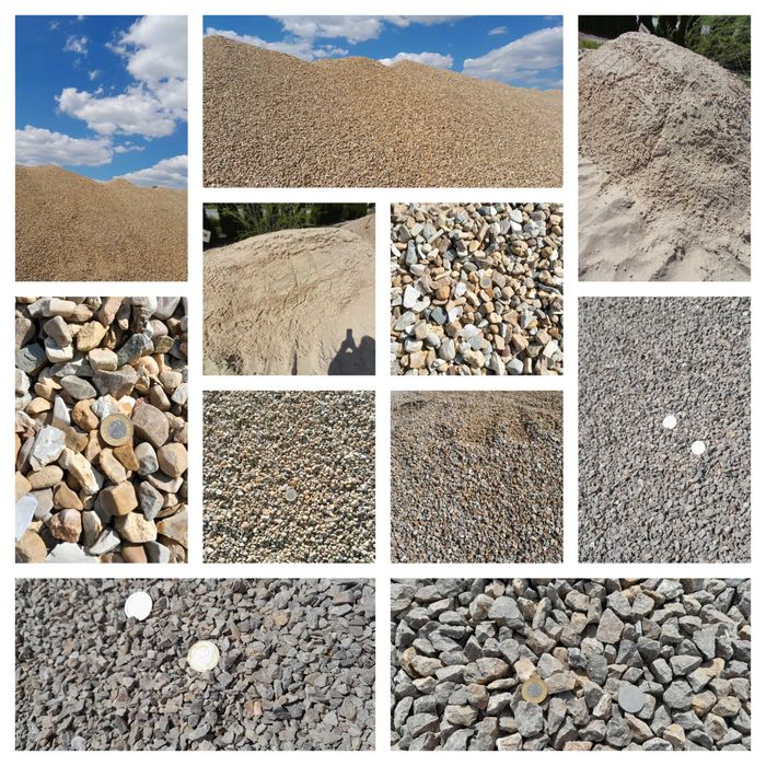 Kruszywo drogowe 2-8, 8-16,0-31,5 ,0-63z transportem-Dostawa luz !