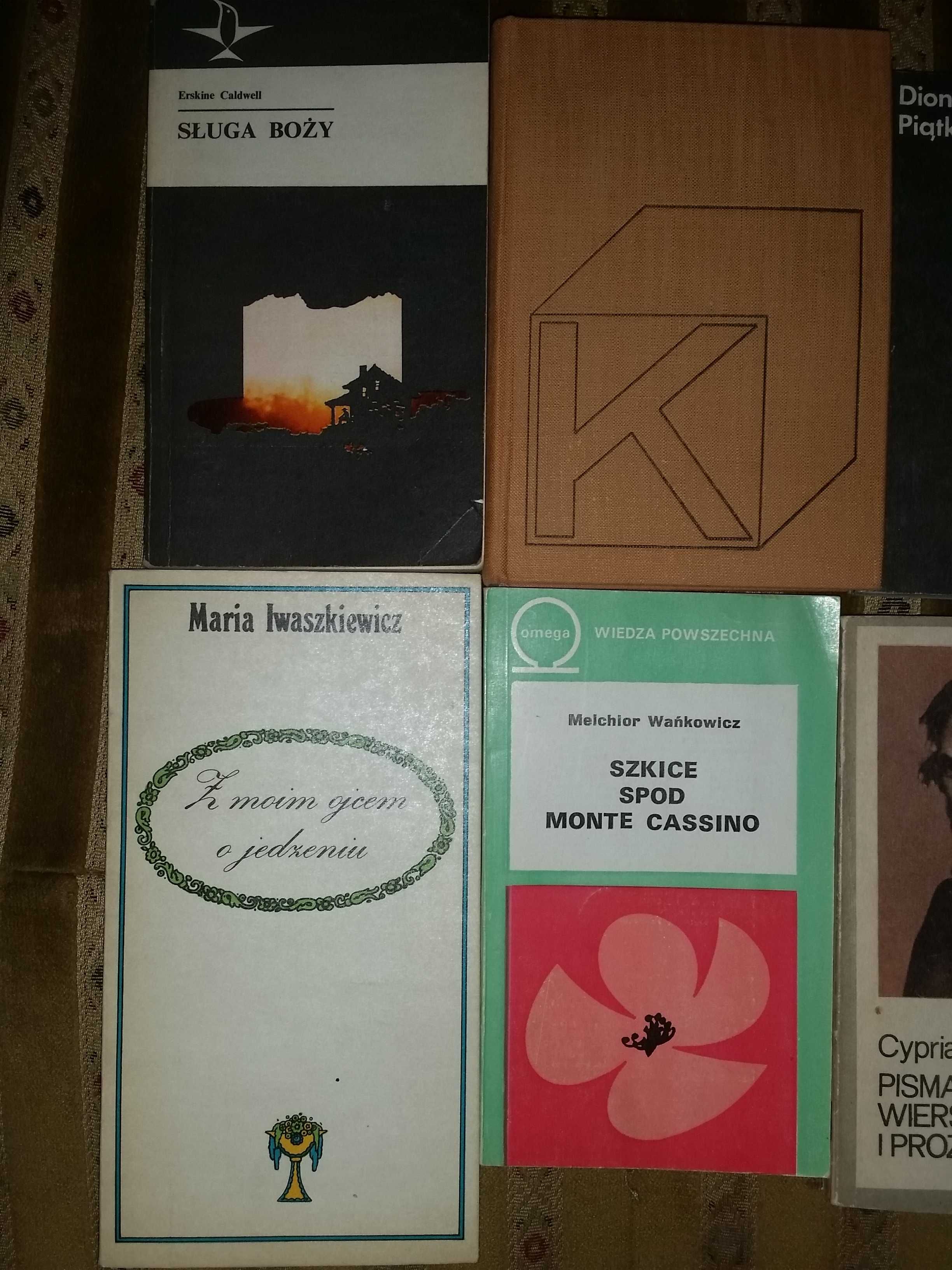 Poezje proza PRL okazja paczka zestaw książek