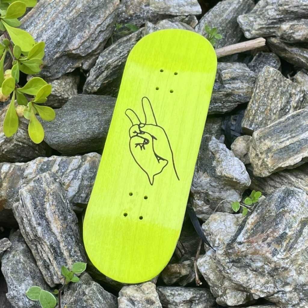 NOWY! FINGERBOARD Drewniany Bake Deck Tape PRO