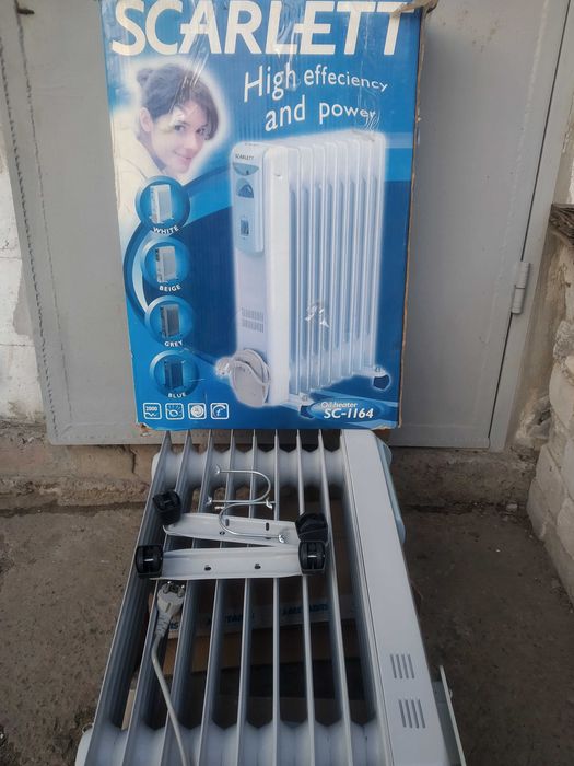 Радіатор обігрівач масляний Scarlet 2000 Вт