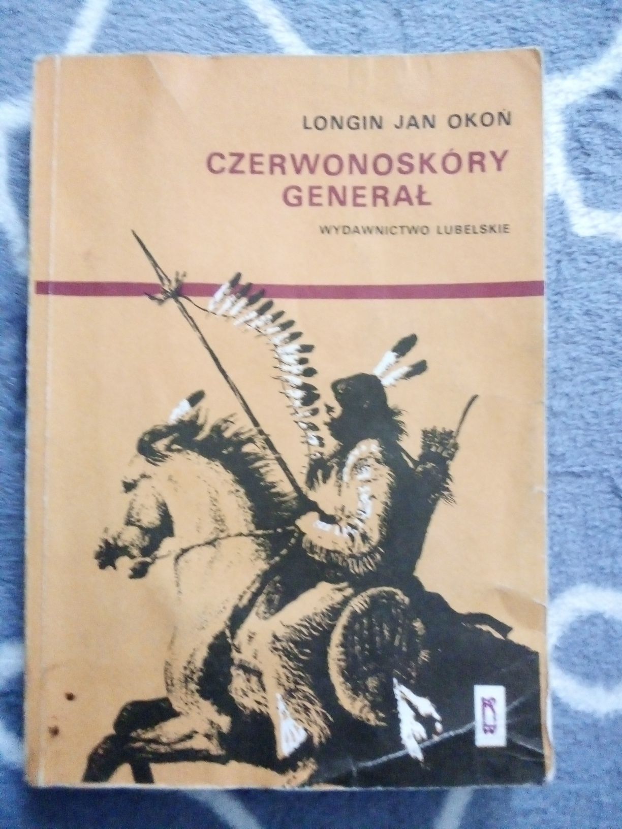 Książka Longin Jan Okoń - Czerwonoskóry generał przygodowa