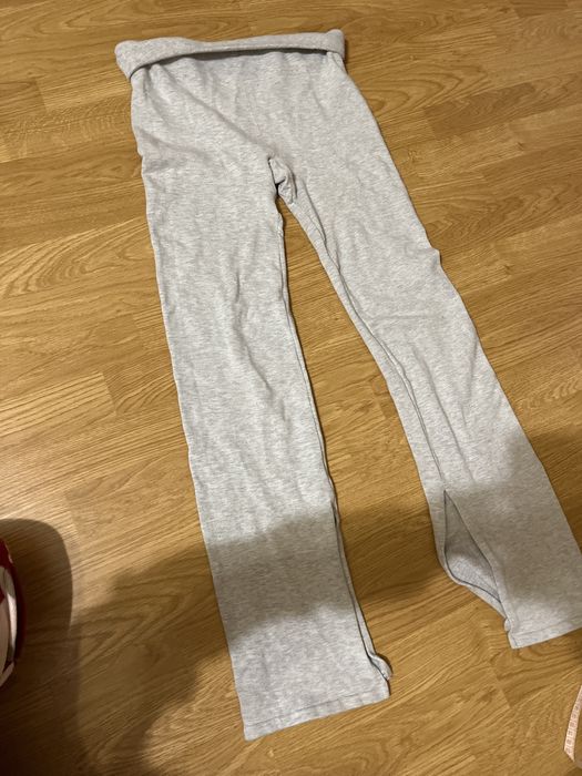 Штани кльош сірі