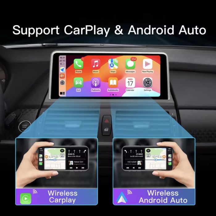 Штатная магнитола ANDROID BMW X5 X6 Е70 Е71 E60 E63 Екран ССС та CIC