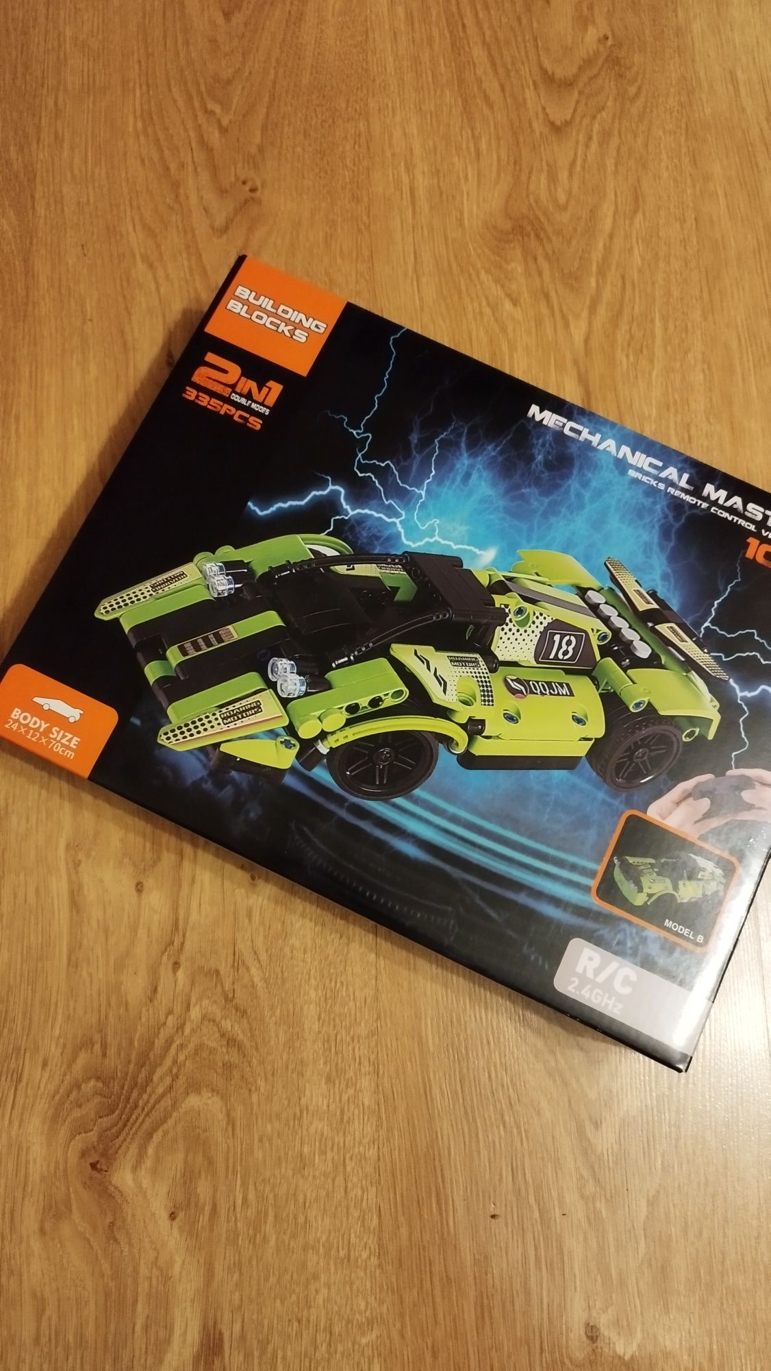 Klocki Building Blocks MECHANICAL MASTER RC Sterowane na pilota

Klock