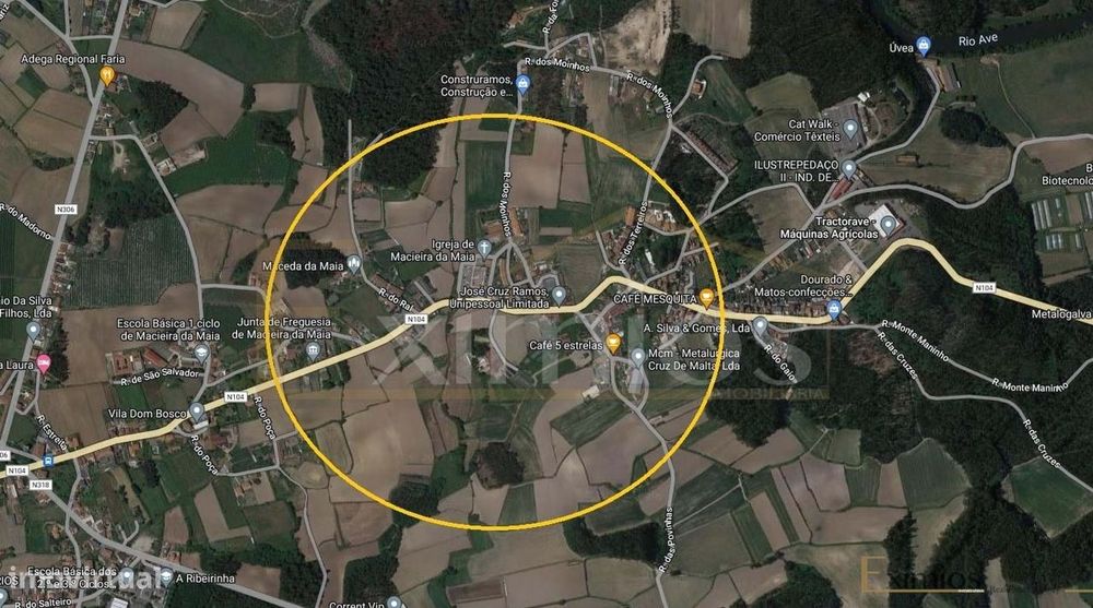 Venda de terreno, com possibilidade de construção em altura, em Maciei