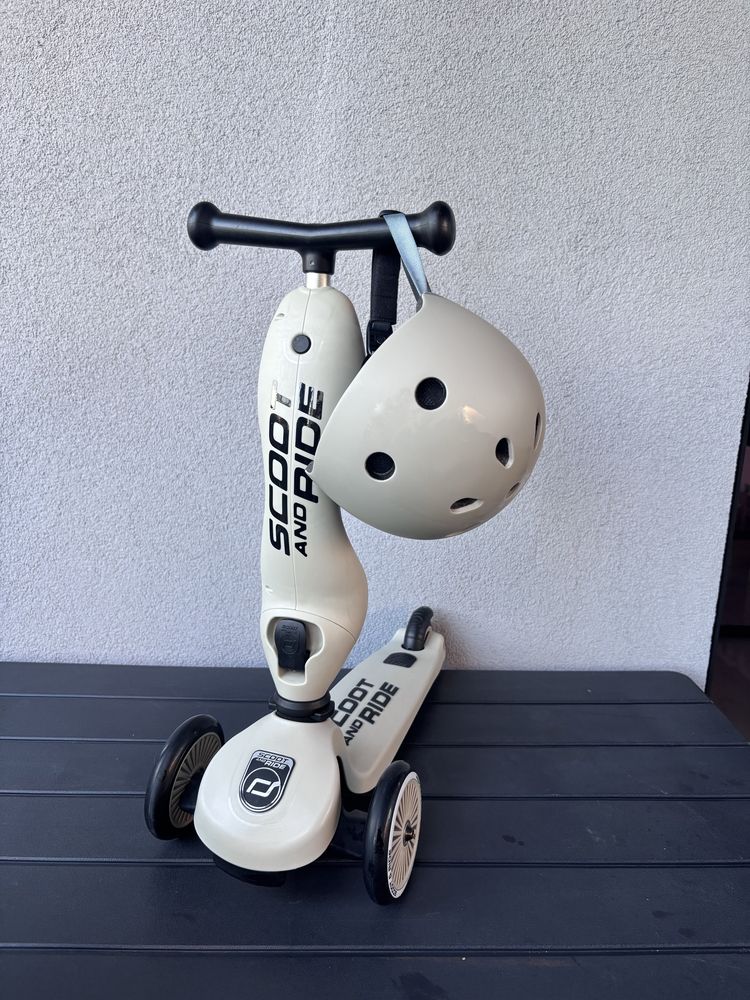 Scoot & Ride Highwaykick 1 plus kask jak nowe !