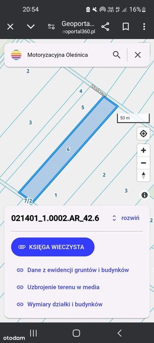 Przemysłowa działka inwestycyjna