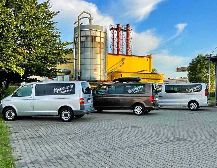 Wypożyczalnia, wynajem busów osobowych 8 i 9 miejsc BUS busa samochodu