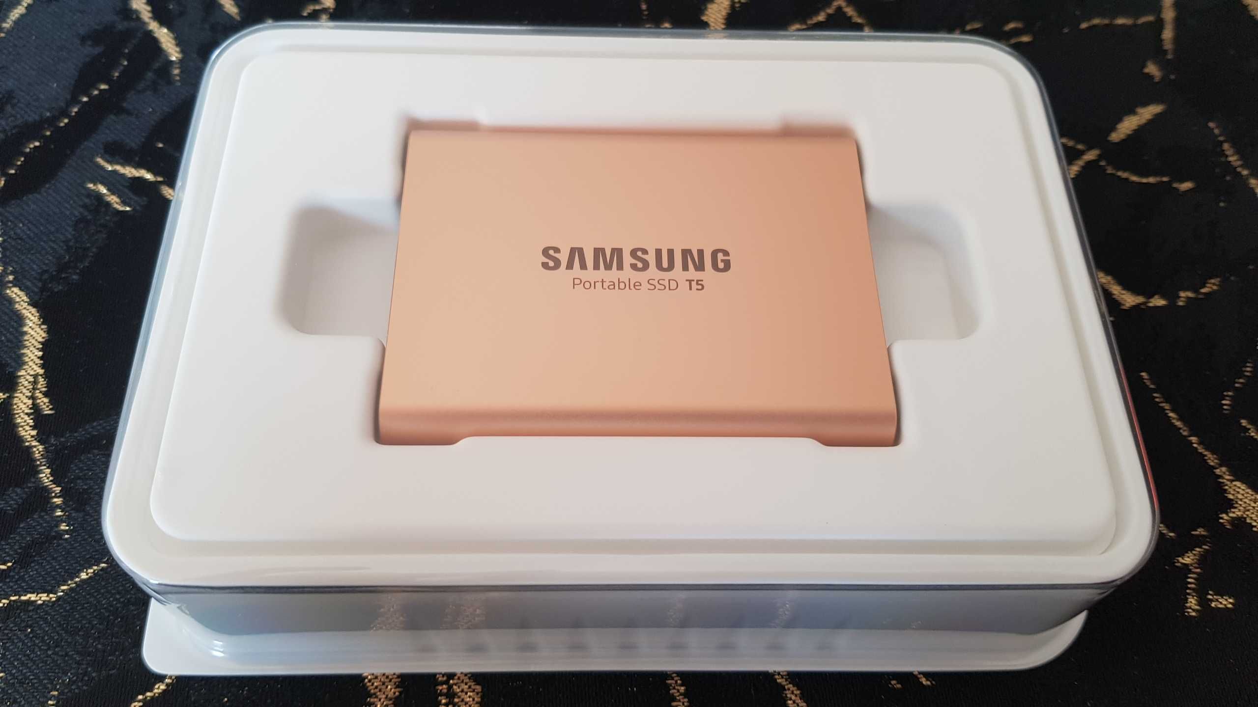 Dysk SSD zewnętrzny/przenośny Samsung T5 1TB USB 3.1 Gen 2 ZŁOTY