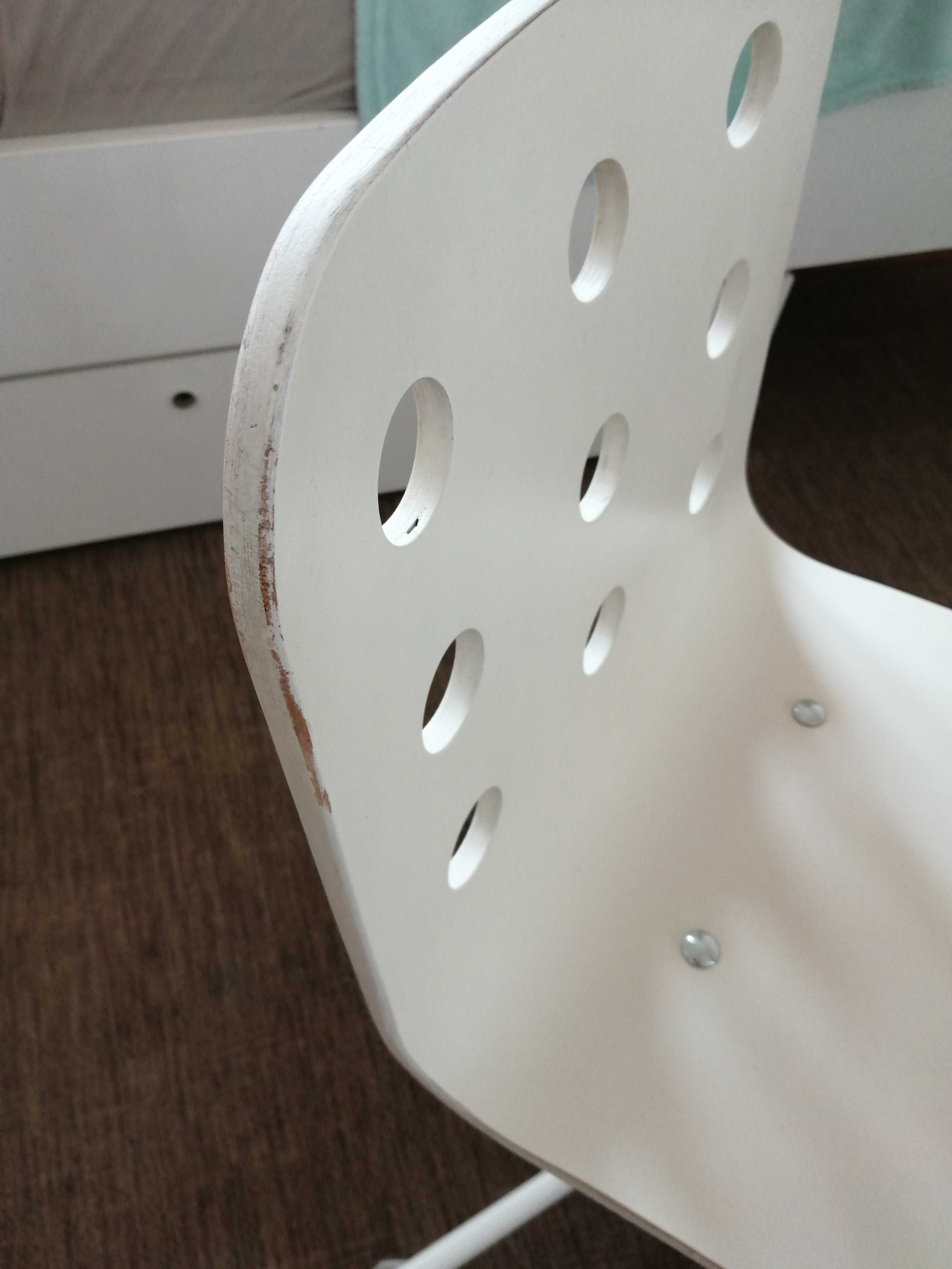 Ikea krzesło białe