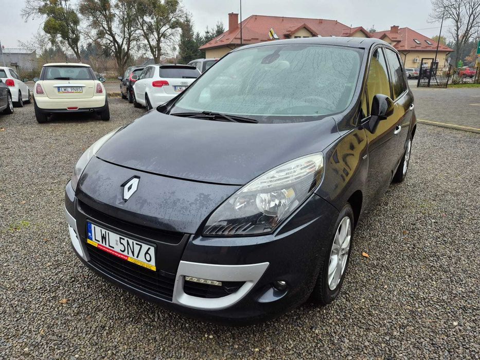 Renault Megane Scenic 1,4 TCE LPG 2011 r zarejestrowany Hak Nawigacja