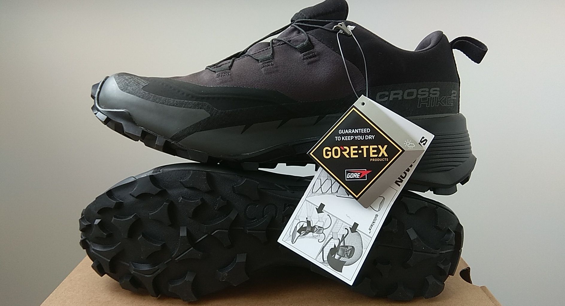 Кросівки 100% оригінал SALOMON CROSS HIKE 2 GORE-TEX