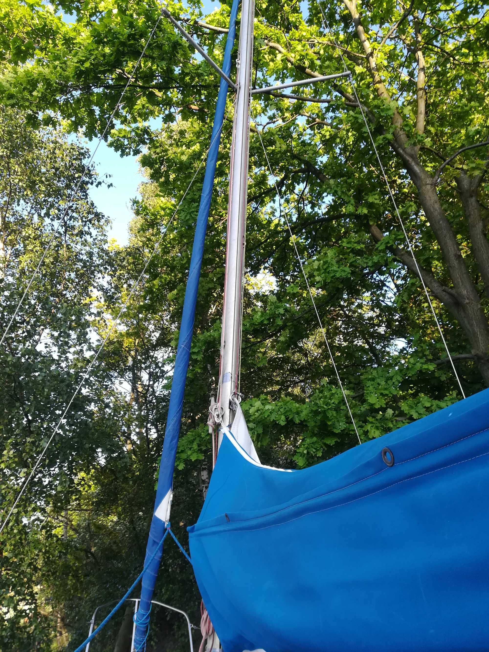 Jacht kilowy żaglówka 6,5 m gotowa na wodę, francuska, Jouët