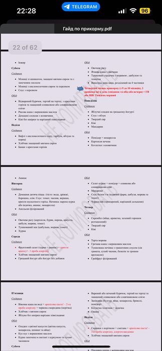Гайд «Перший прикорм в житті малюка» від 6 до 12 місяців