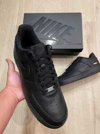 Nike Air Force 1 Low Supreme Black  45