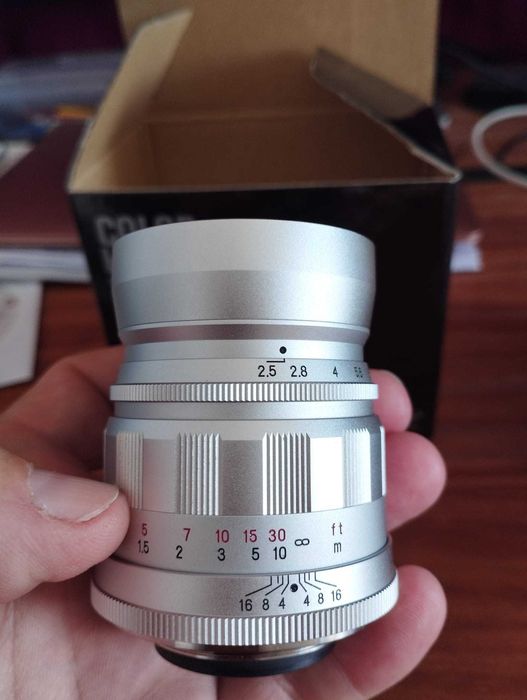 Vogtlander Heliar 75mm f2.5 aspherical M39 (Rosca)