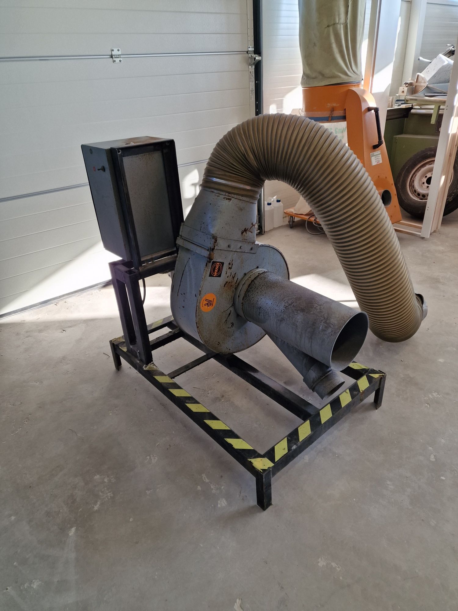 Wentylator Spanex 5,5kw odciąg trocin wyciąg dmuchawa