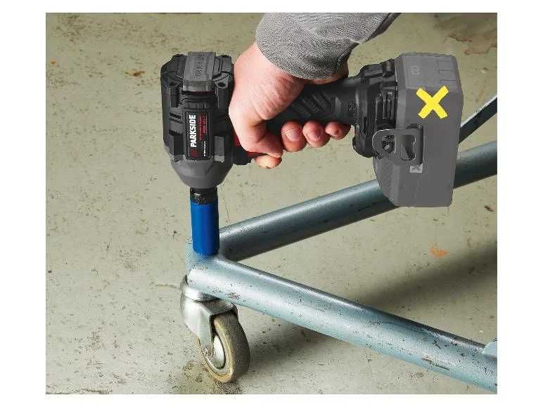 Klucz udarowy Parkside Performance PPDSSA 20v - 600Nm absolutna NOWOŚĆ