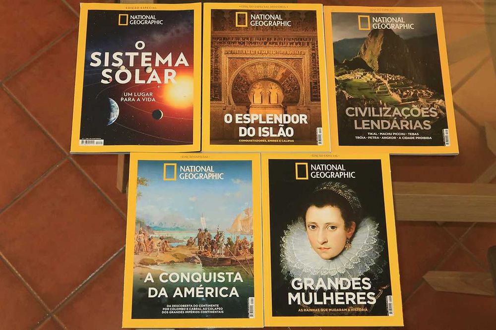 Revistas National Geographic Edição Especial excelente estado
