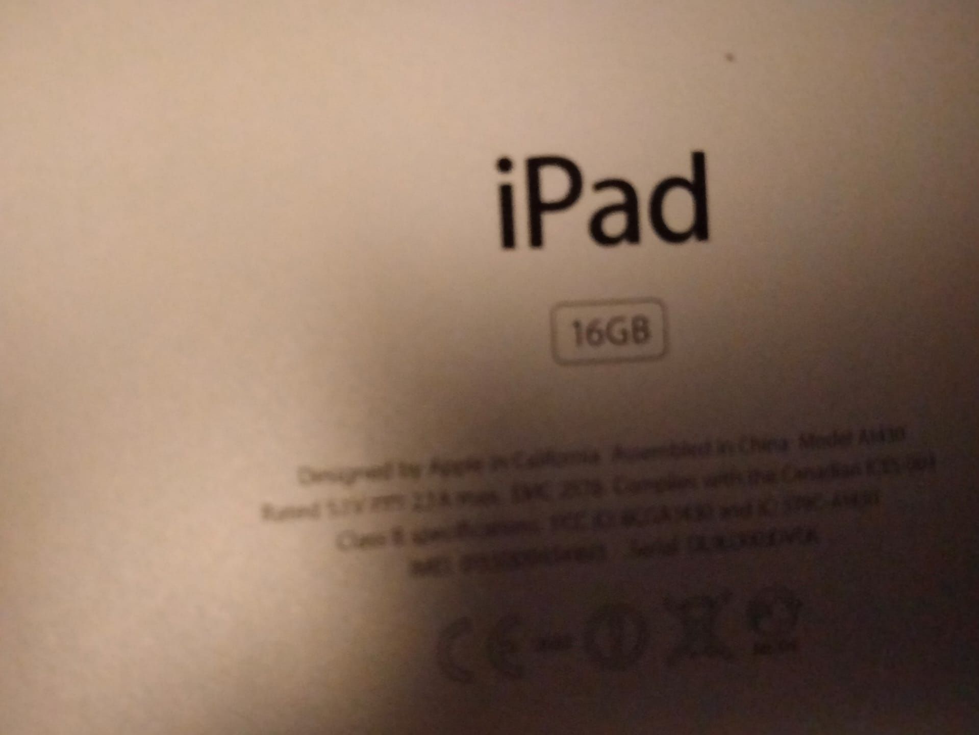 iPad 16gb como novo