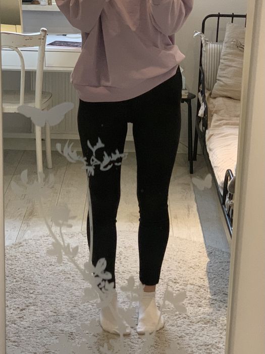 czarne legginsy zara trafaluc