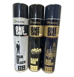 One Shot Freshtek odświeżacz powietrza 3x600ml zestaw