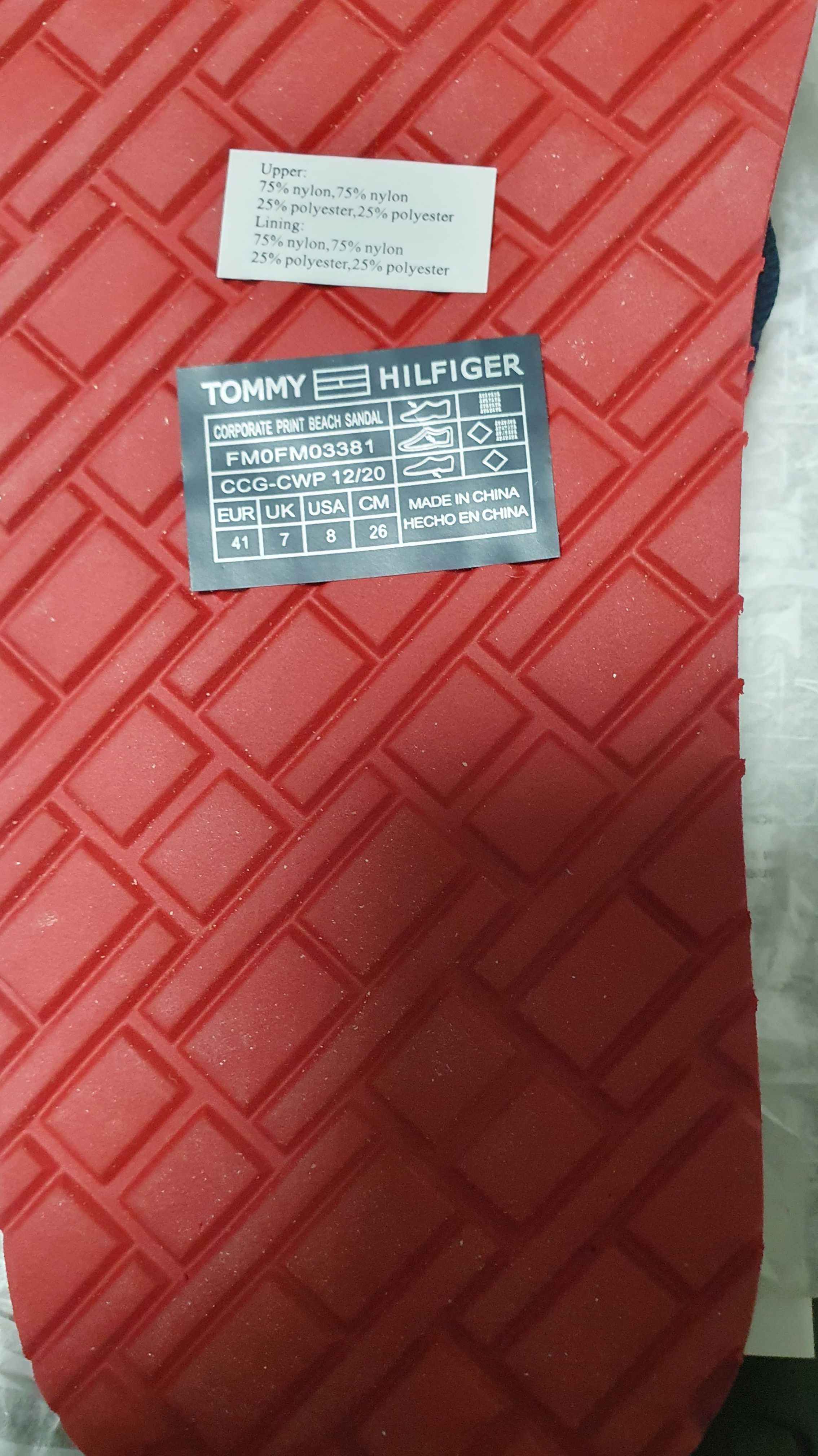 Чоловічі в'єтнамки CORPORATE PRINT Tommy Hilfiger