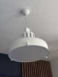 Lampa wisząca biała